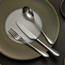 24 Piece Kemble Texture Stainless Steel Cutlery Set